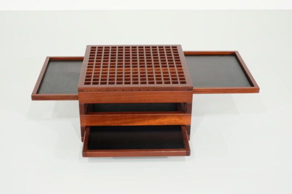 Table basse par Bernard Vuarnesson pour Bellato - 1980s