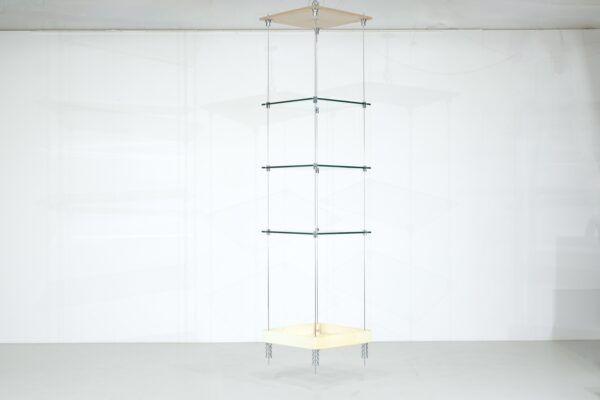 Bibliothèque Suspendue Esposi Ramloc par Marino Collecchia pour Espo - 1970s