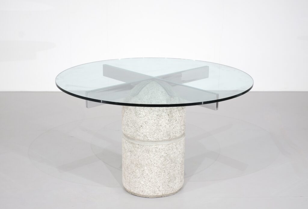 Table à manger Paracarro par Giovanni Offredi pour Saporiti - 1970s