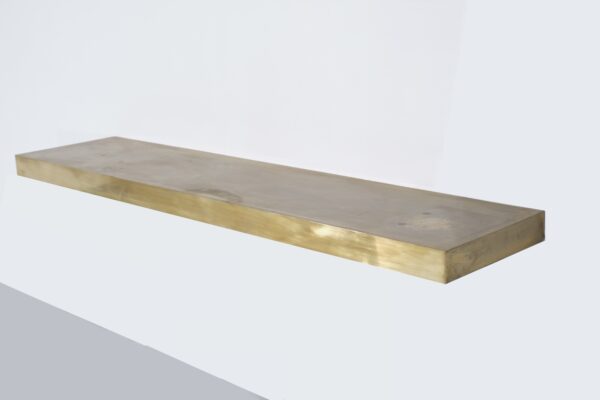 Large console en Laiton, Italie - 1960s