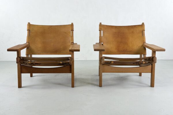 paire de fauteuils modèle 168 " Jadtstol" par Kurt Østervig pour KP Mobler-1960s