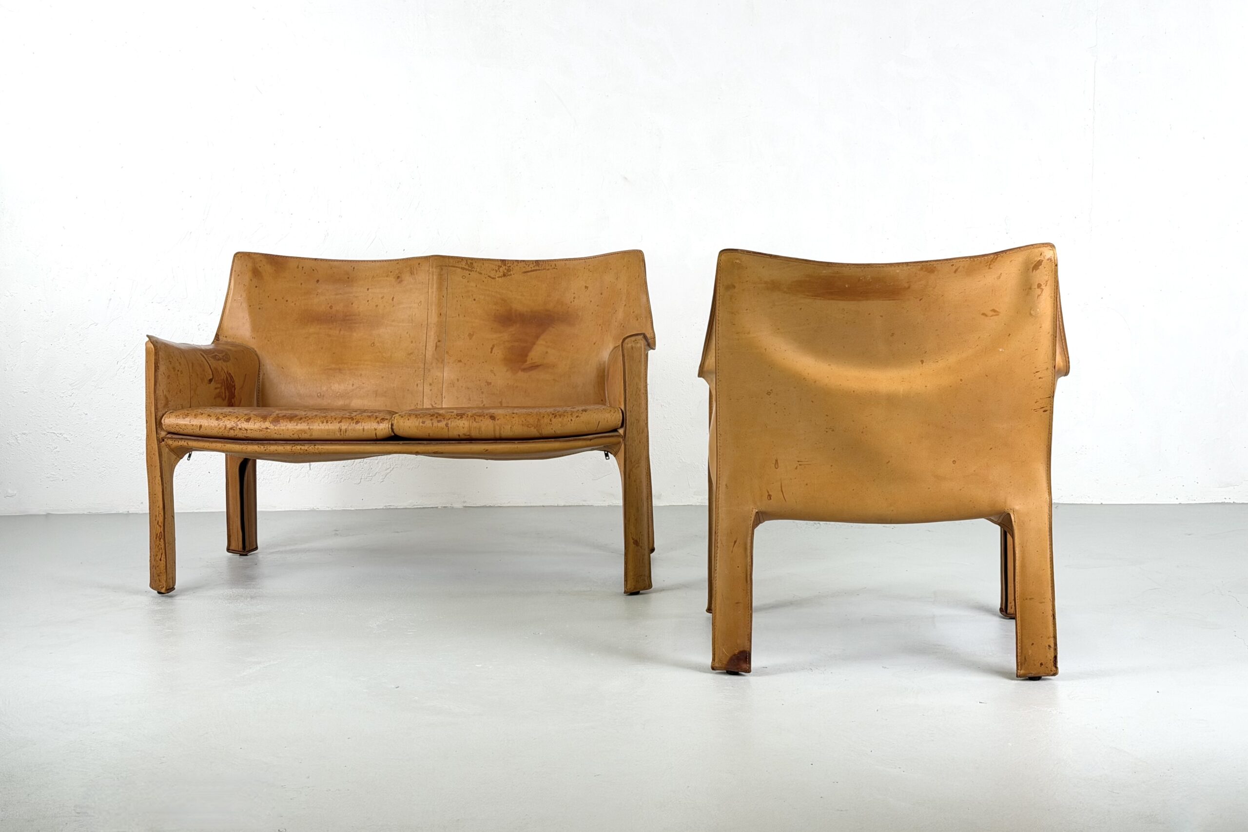 Ensemble composé d'un CAB 413 et d'un CAB 414 par Mario Bellini pour Cassina-1970s – Image 4